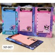 Diary Clip Board MIX FACES 2078 SC SFXX