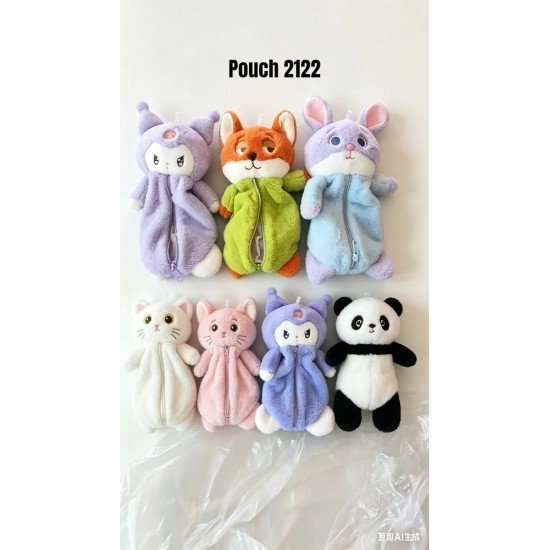 Pencil Pouch 2122 Fur 6 Faces 2148 SC SFXX