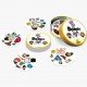 Dobble MIX PRINTS Playing Cards 1086 SC SFA4