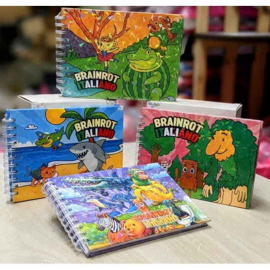 Coloring Book Brainrot Italiano 2120 SC SFXX
