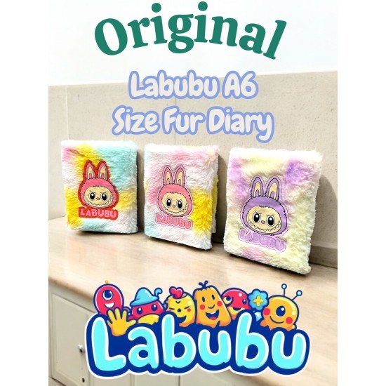 Diary DRL A6 Fur Labubu 1062 SC SFXX