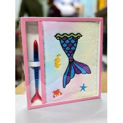 Diary Fur Mermaid Water Pen SET DRL 1160 SC SFXX 