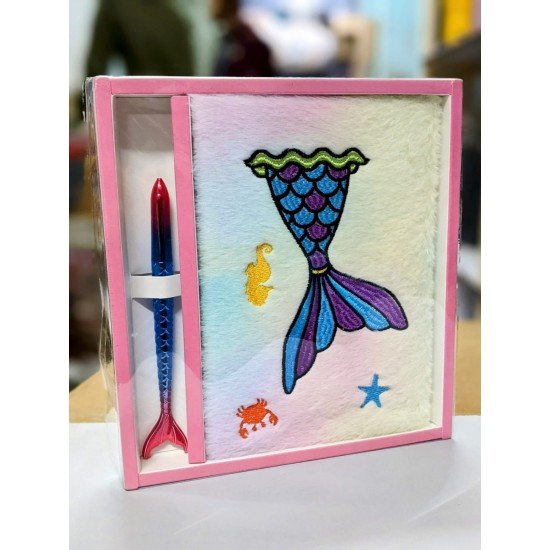 Diary Fur Mermaid Water Pen SET DRL 1160 SC SFXX 
