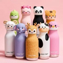 Bottle Steel Animal CHICU TOM 480 ML 5450 SC SFXX