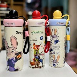 Bottle Tumbler 650 ML ZOO PRINT KNOB CAP 3307 SC SFXX