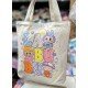 Canvas Tote Bag DRL Labubu A4 Size Tote bag 1105 SC Video