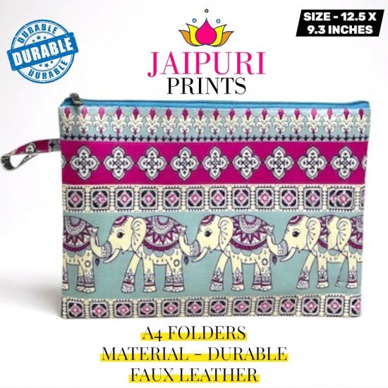 Folder Pouch A4 DRL Ethnic Prints 1075 SC SFA4