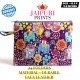 Folder Pouch A4 DRL Ethnic Prints 1075 SC SFA4