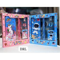 Stationery Set DRL metal Pencil Box 1072 SC SFXX