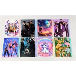 Diary PEN Set A6 Soft Cover MIX FACES 1024 SC SFxx