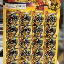 DIY Blocks PATTA NINJA 20ps pkt 4410 SC SFXX